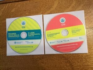 cfha look at homo parental families DVD CD-ROM discs only